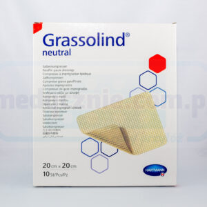 Grassolind 20*20cm medicazione per ustioni 1pc